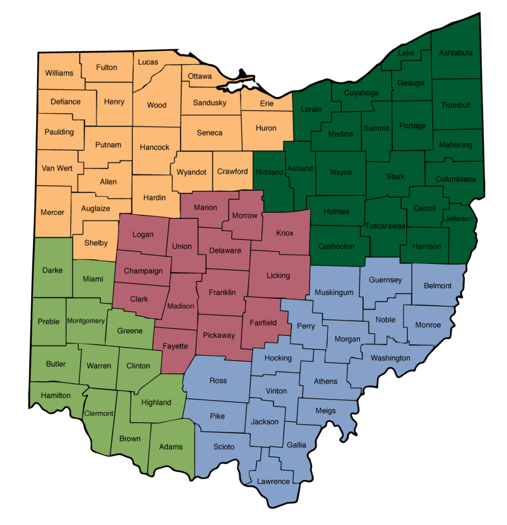 Ohio Regions
